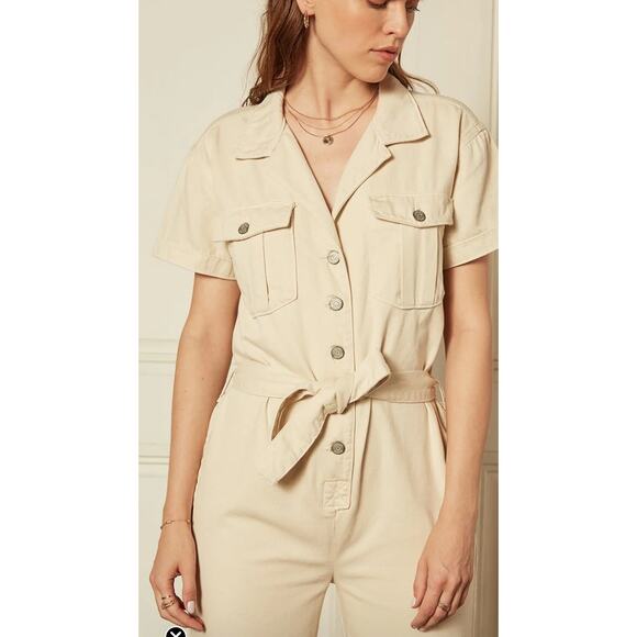 Boyish The Westley Jumpsuit in the Color Pandora's Box. Size M. *no belt* NWOT - Picture 1 of 11